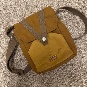 L.L. Bean Men's Messenger Bag in Brown and Tan